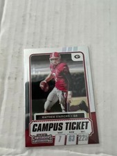 Matthew Stafford 2021 Contenders Draft Picks Campus Ticket Foil Card #9