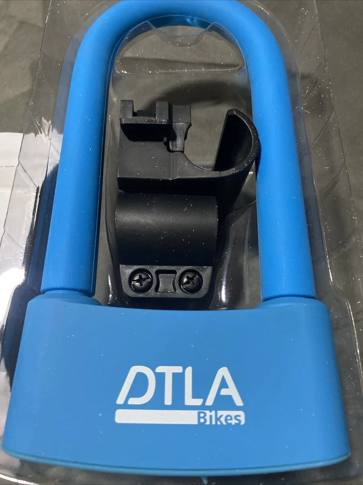 DTLA Bluetooth Keyless Full Size Smart Bike U-Lock Blue “8.5 X 4.5” Brand New - Image 2 of 4