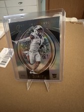 2023 Select Draft Picks Football Quentin Johnston Rc Certified rookies Prism