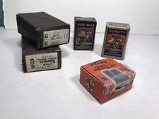 Antique Cobbler's Nails Lot Genuine & Holland Brand in Box Advertising