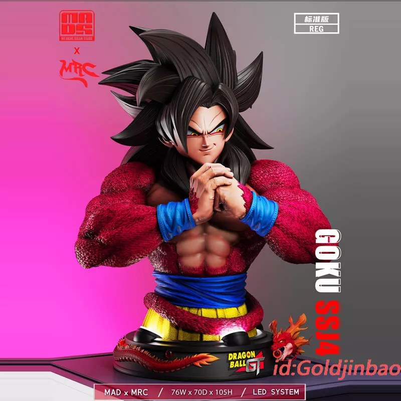 DRAGON BALL SUPER Goku Super Saiyan 4 sculpture, The greatest