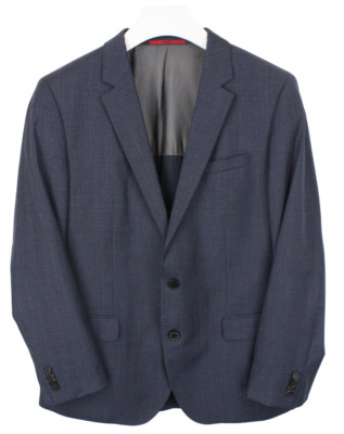 Hugo Boss C-huge1 / C-genius Blazer Herren US 42 Einreihig Wolle Kariert