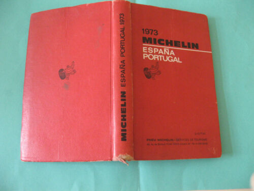 Guide Michelin rouge 1973 ESPAGNE PORTUGAL - Photo 1/1