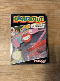 NINTENDO NES Spiel CRACKOUT OVP PAL B Ohne Anleitung- PALCOM Schutzh&uuml;lle OVP