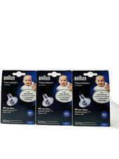 Braun ThermoScan Lens Filters Ear Thermometer Covers 120Total 3PACK 40 CT Ea