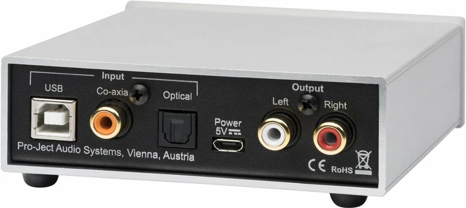 Pro-Ject D/A Wandler DAC Box S2+ Silber - Bild 2 von 2