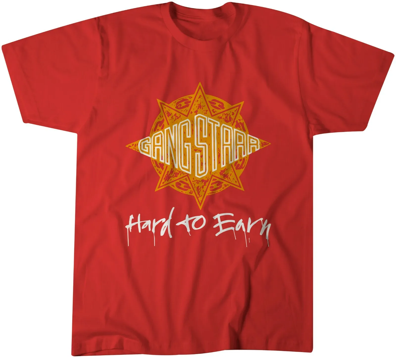 Gang Starr Hard To Earn Promo T-Shirt - Classic Hip-Hop