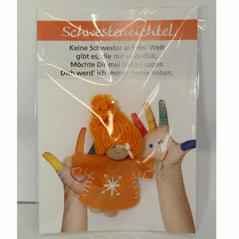 Jojo Wichtel Arts Schwesterwichtel Schwester Geschenk Danke