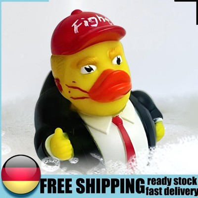 Neuheit Trump Rubber Duck Baby Badespielzeug Rubber Duckies Lustiges Entenspielz