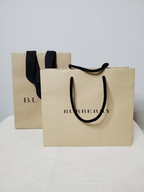 burberry paper shopping bag