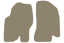 Dunkelbeige Fußmatten, Automatten VORNE für Nissan Pathfinder III R51 2005-... 1