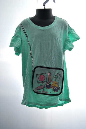 Girls' Shirt by Wonder Nation Size 7/8 Teel in Color - Picture 23 of 24