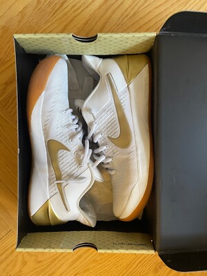 Nike Kobe A.D. White Gold ''Big Stage'' 2017 Size 13 Basketball Sneakers Shoes Gum