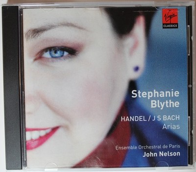 STEPHANIE BLYTHE Handel J.S. Bach Arias Classical Opera CD John Nelson Virgin