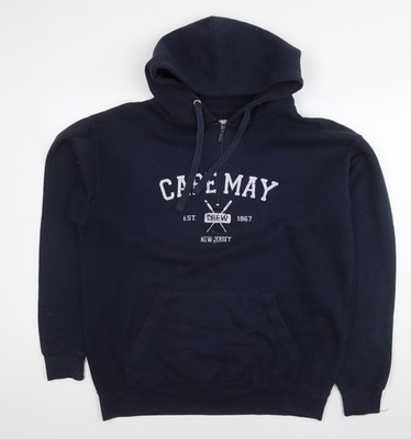 Vineyard Vines Herren Pullover Sweatshirt blau Baumwolle Größe L - Capemay