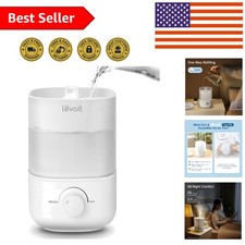 Sophisticated 2.5L Cool Mist Humidifier with 360  Nozzle - Convenience Redefined