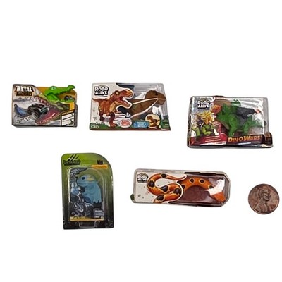 ZURU Robo Alive Dino Lot T-Rex Snake Dino Wars Untamed & Metal Machines New