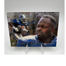 Fleer 1995 Flair Preview Emmitt Smith #8 Dallas Cowboys Foil Double Thick Card