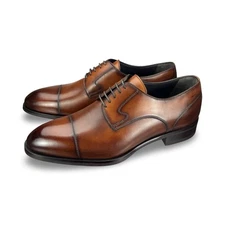Di Bianco Men’s Shoes Bergamo Cap Toe Made In Italy 9 D US $895