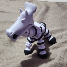 Joby GorillaPod Animal Robot Toy Poseable Flexible Segmented Legs White Black