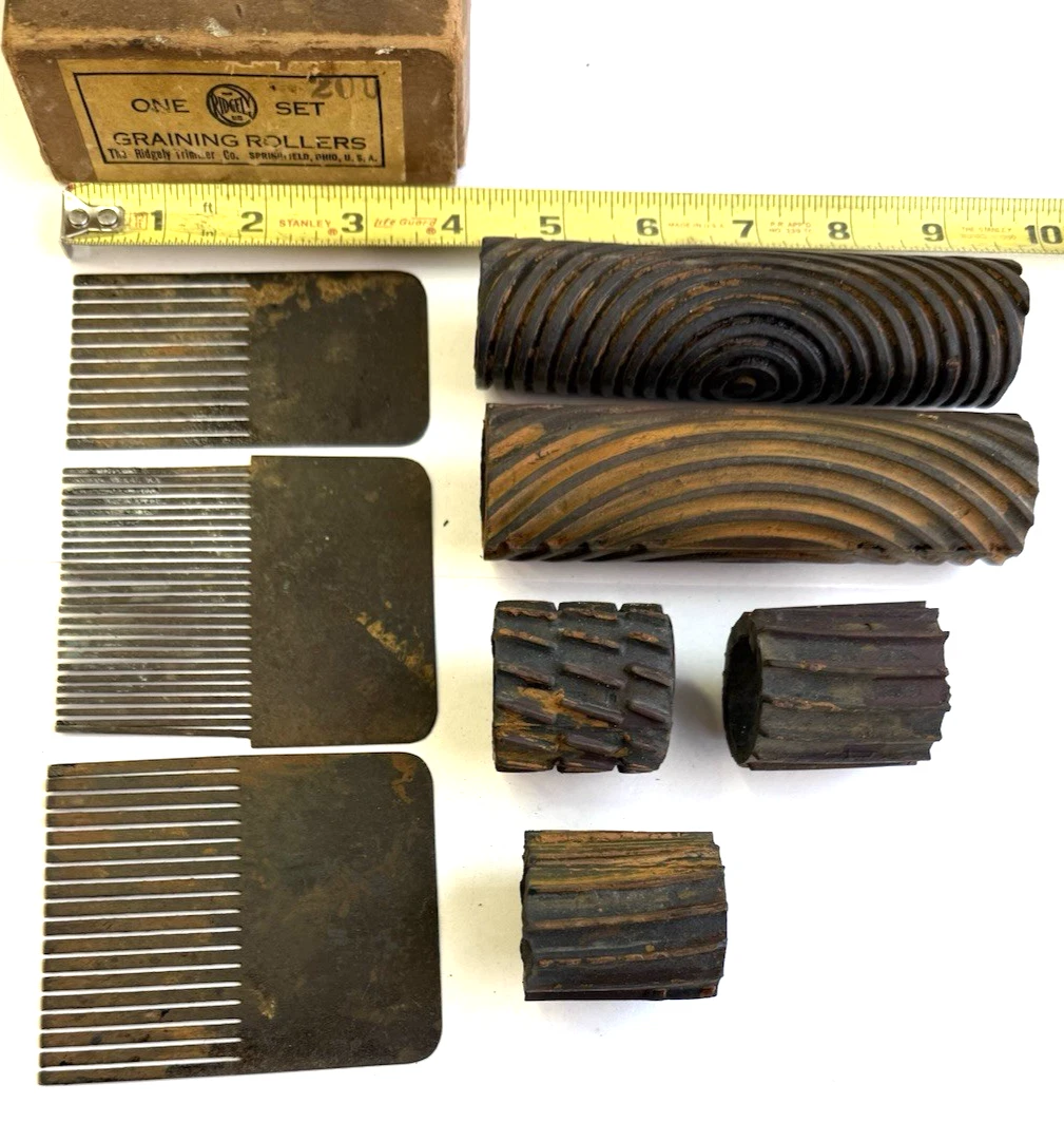 Vintage Wood Graining Tools/ used
Opens in a new window or tab