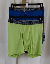 Hanes 5 PACK Boys Performance Boxer Briefs Underwear Multicolor Size XL