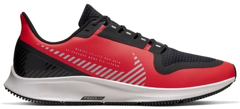 Nike Air Zoom Pegasus 39 Shield Medium Ash Bright Crimson Speckled Men\'s Sz 6.5 Size 10.5 - Nike Air Zoom Pegasus 39 Shield Medium Ash  main image 4