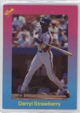 1989 Classic Update Pink/Light Blue Travel Edition Darryl Strawberry #8 1fv2