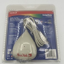 Genuine Vintage Sandisk Imagemate SDDR-31 USB Compact Flash Card Reader NEW
