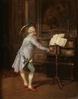 GUGLIELMO INNOCENTI (c.1840 - 1890) FINE ITALIAN GENRE OIL - MUSICIAN & BASSOON