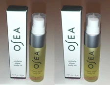 2x OSEA Undaria Algae Body Oil 0.6oz / 18ml Travel Size NIB