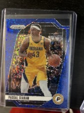 2024 Prizm Pascal Siakam Blue Sparkle Prizm Print Run 020/144