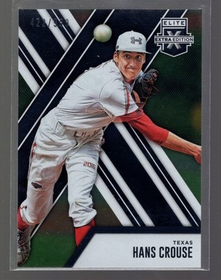 2017 Panini Elite Extra Edition - Hans Crouse #66 /999 (RC)