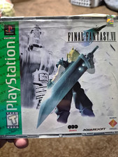 SquareSoft Final Fantasy VII Greatest Hits PS1 3-Disc w/ Case & Manual 1997