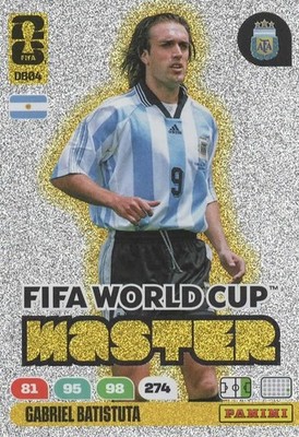 Panini Fifa World Cup 2026 DB4 Legend Gabriel Batistuta