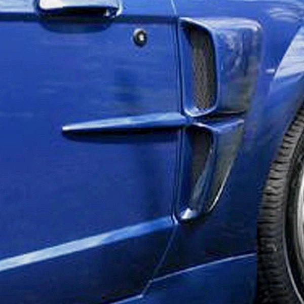 For Ford Mustang 1999-2004 Duraflex CVX Style Fiberglass Side Scoops Unpainted — 第 3/4 张图片
