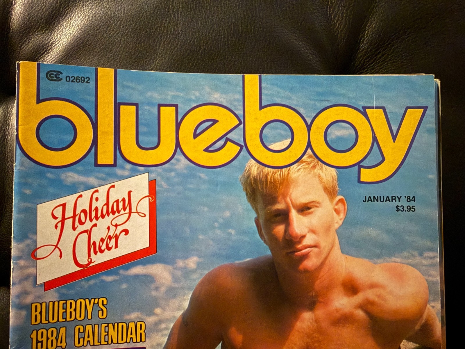 Blue Magazine 1/84 vintage gay interest male pinups