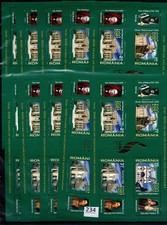 10X ROMANIA - MNH - ARCHITECTURE - CULTURE - FAMOUS PEOPLE - 2008