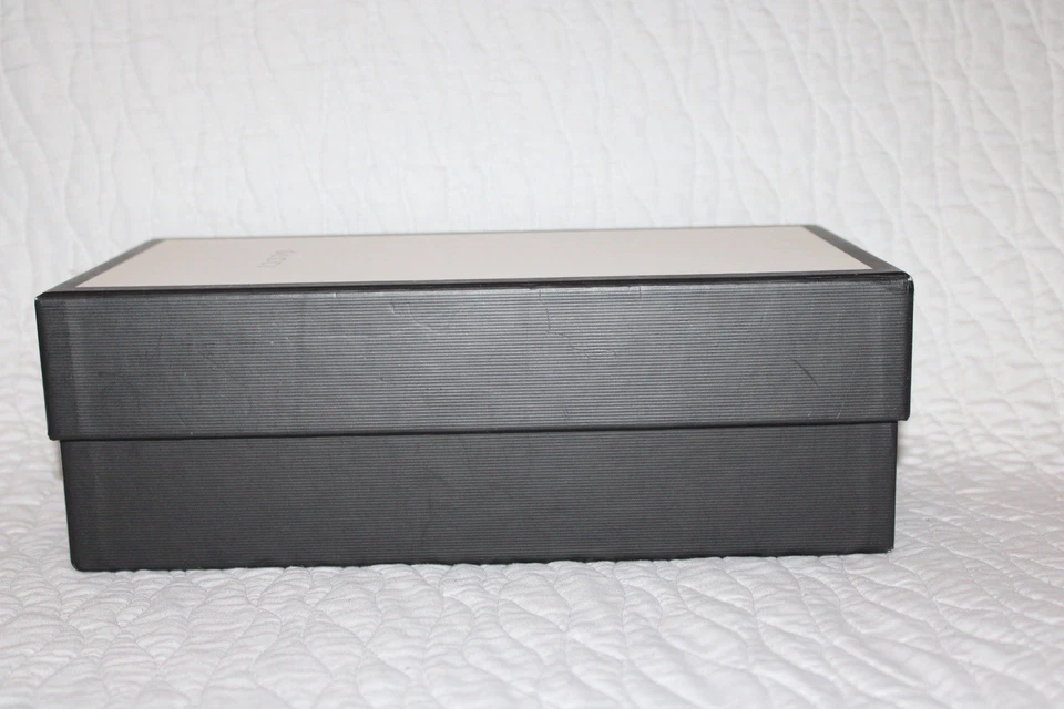 Gucci белый/черный ботинок подлинный коробка пустая подарочная коробка 12 «x 6» x 4» - Изображение 3 из 4