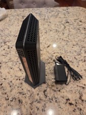 NETGEAR CM1000 Cable Modem DOCSIS 3.1, Black with Power Adapter