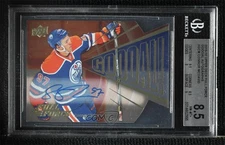 2015 Full Force Goooal! Foil Rookies Connor McDavid BGS 8.5 Rookie Auto RC t3w