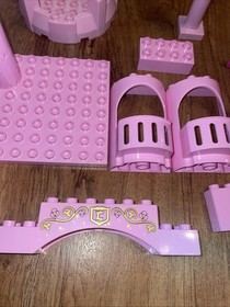 Lego Duplo Cinderella's Castle Balcony ARCH PINK BRICK LOT