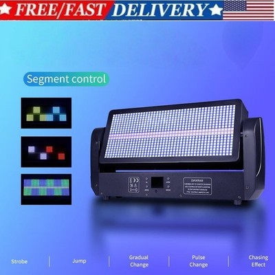 US 300W RGB 960LED Moving Head Light Strobe DMX512 Stage matrix Light Party DJ
