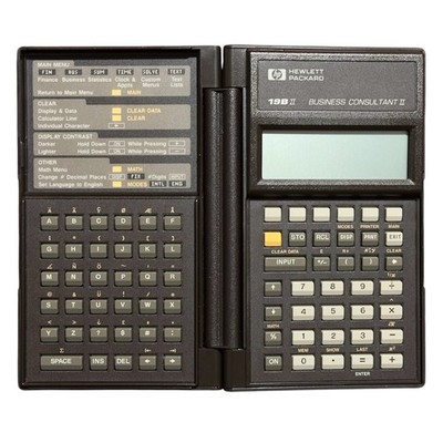 HP 19BII Business Consultant II Calculator Vintage Hewlett Packard