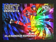 2020-21 SKYBOX Metal Universe Alexander Romanov Net Deposits #ND-5