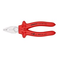 Knipex 03 07 200 Kombizange Tauchisoliert Vde-GeprüFt Verchromt 200 Mm