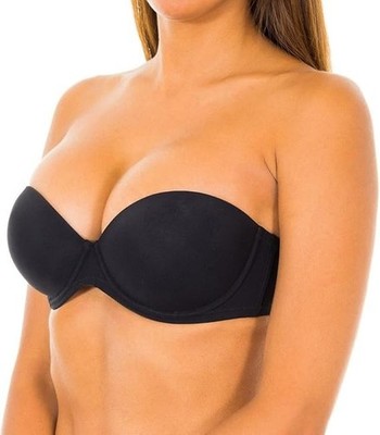 Calvin Klein Underwear Push Up BH Damen Schwarz (Noir) Herstellergröße 32C