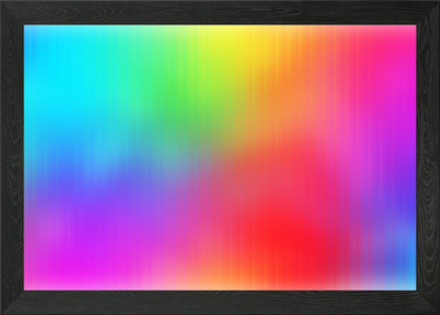 Regenbogen Farbverlauf Abstrakt Hintergrund Gerahmtes Wandbild Poster Leinwanddruck Bild