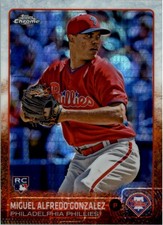 2015 Topps Chrome Prism Refractors #131 Miguel Alfredo Gonzalez BB