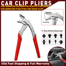 Car Clip Pliers, Spring-Loaded Panel Clip Removal Pliers Tool, Professional Auto